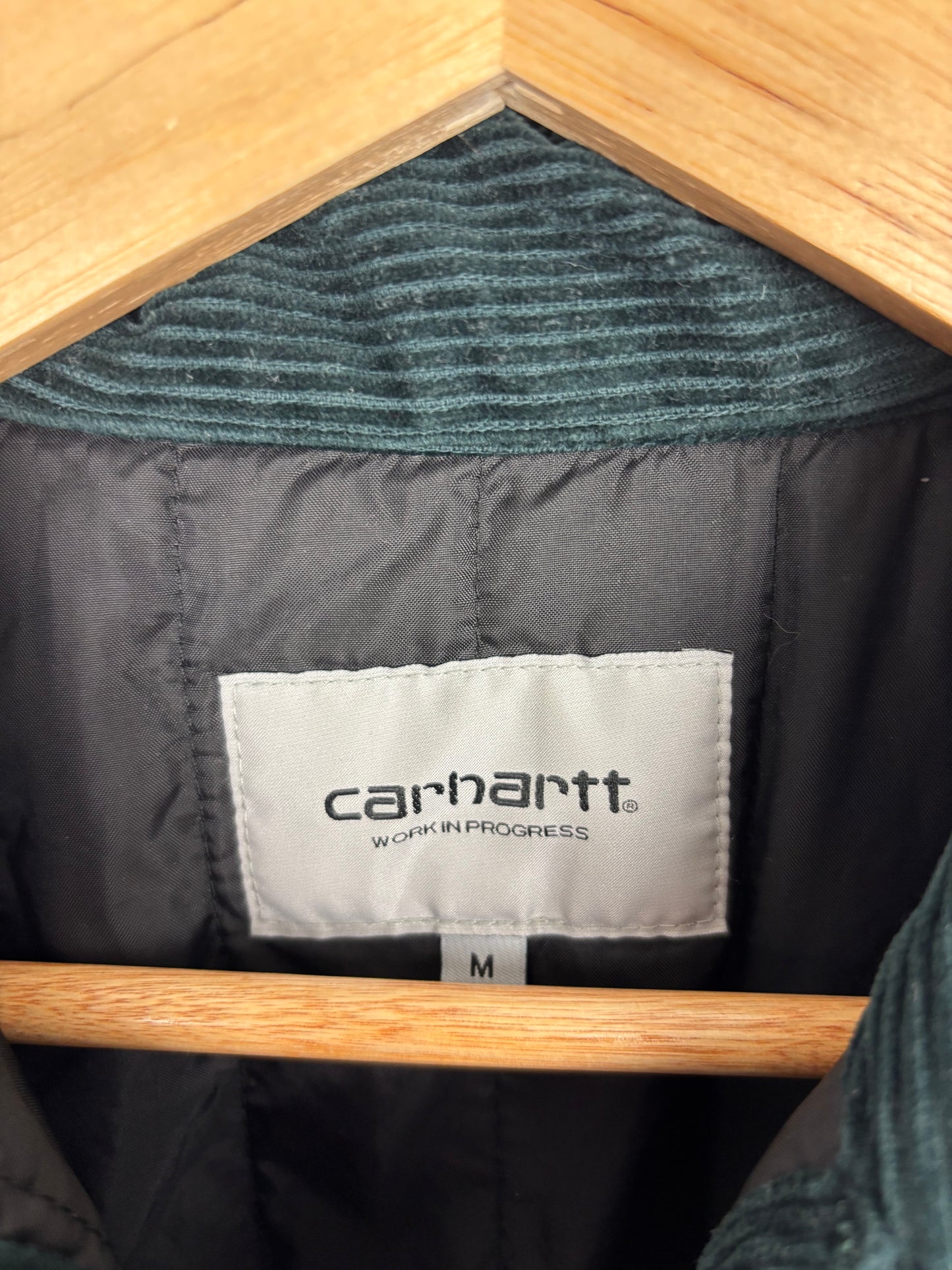 Carhartt WIP Whitsome Surchemise Velour Côtelé Noir - M