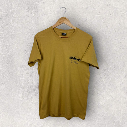 Stüssy Soûl Tee Moutarde - S