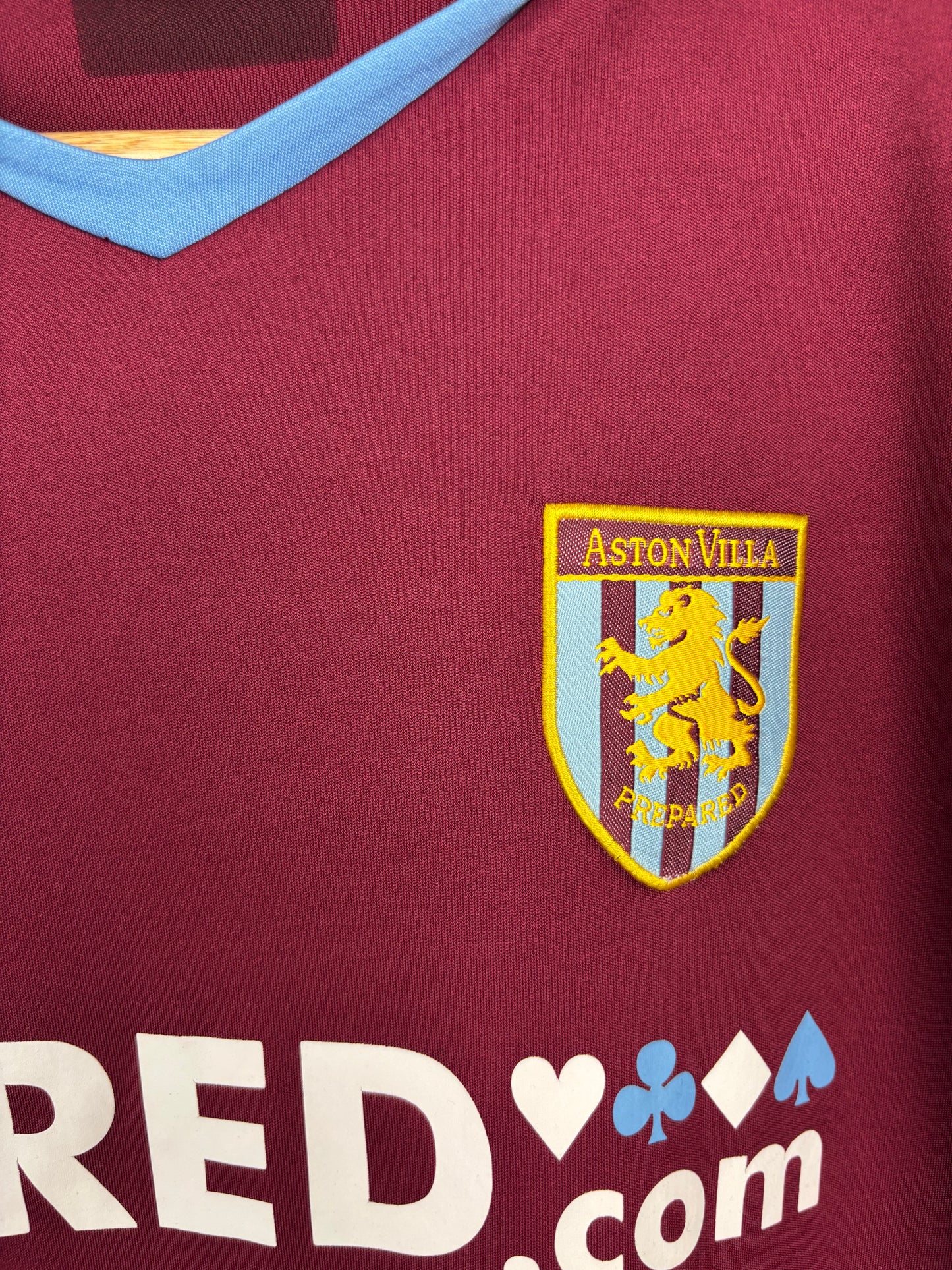 Hummel Maillot Domicile Aston Villa 2006-2007 - S