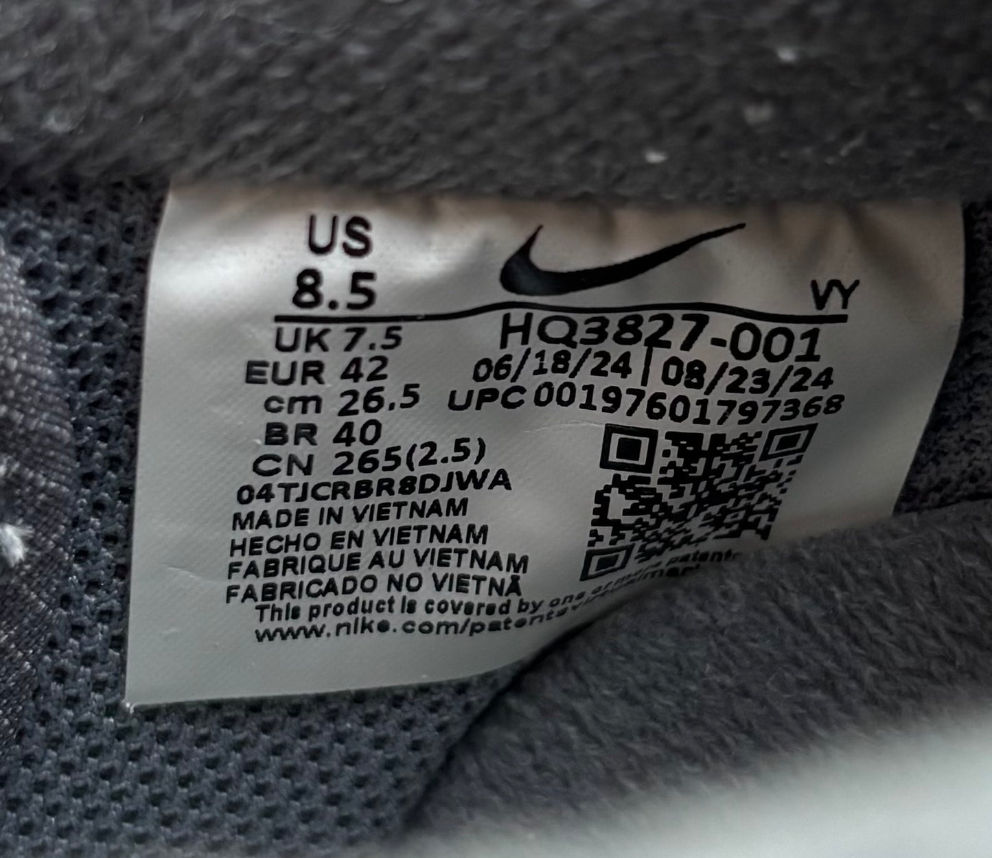 Nike Air Force 1 Low Cool Grey - 42