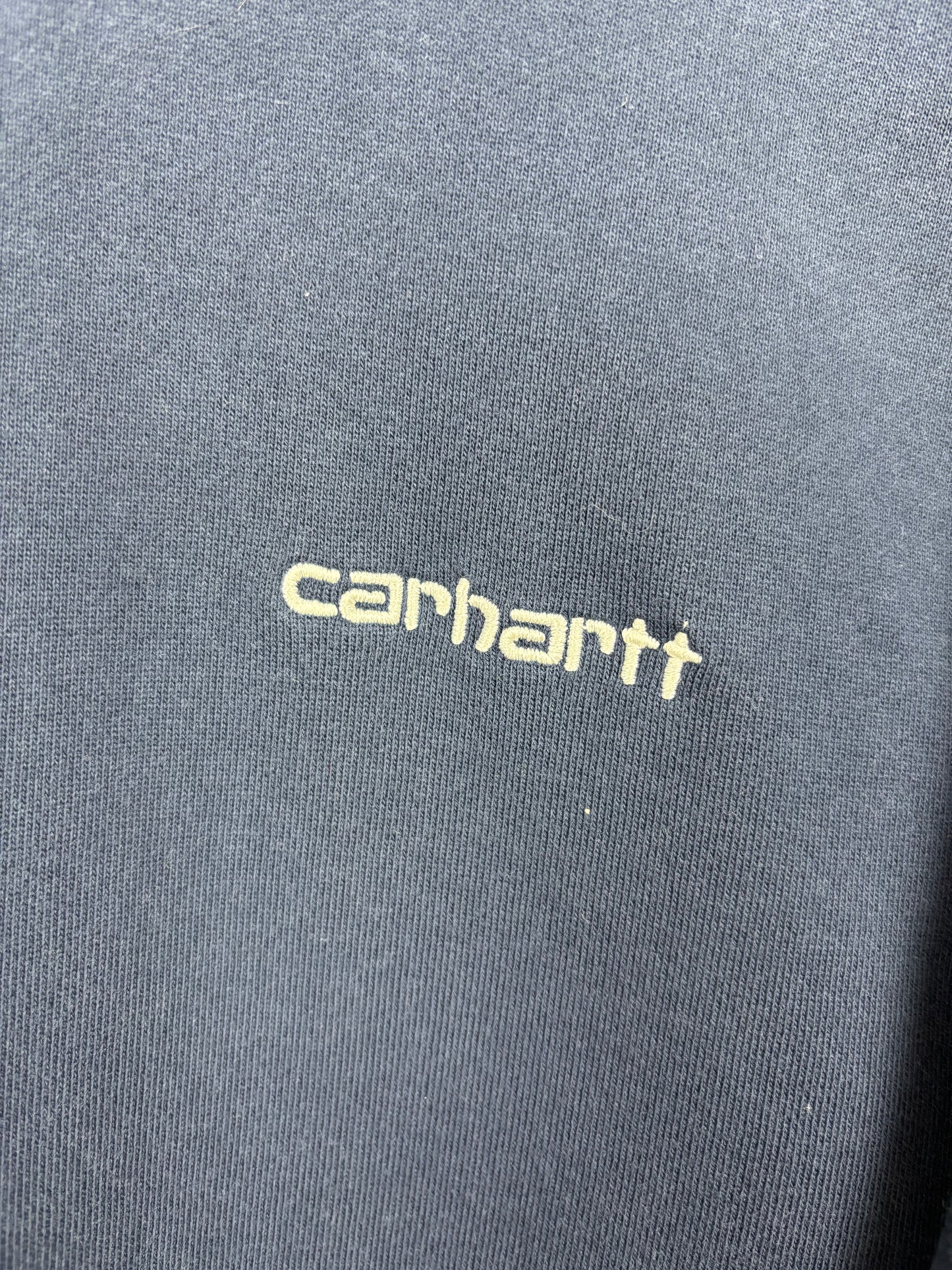 Carhartt Sweat Bleu Marine Logo Brodé - L