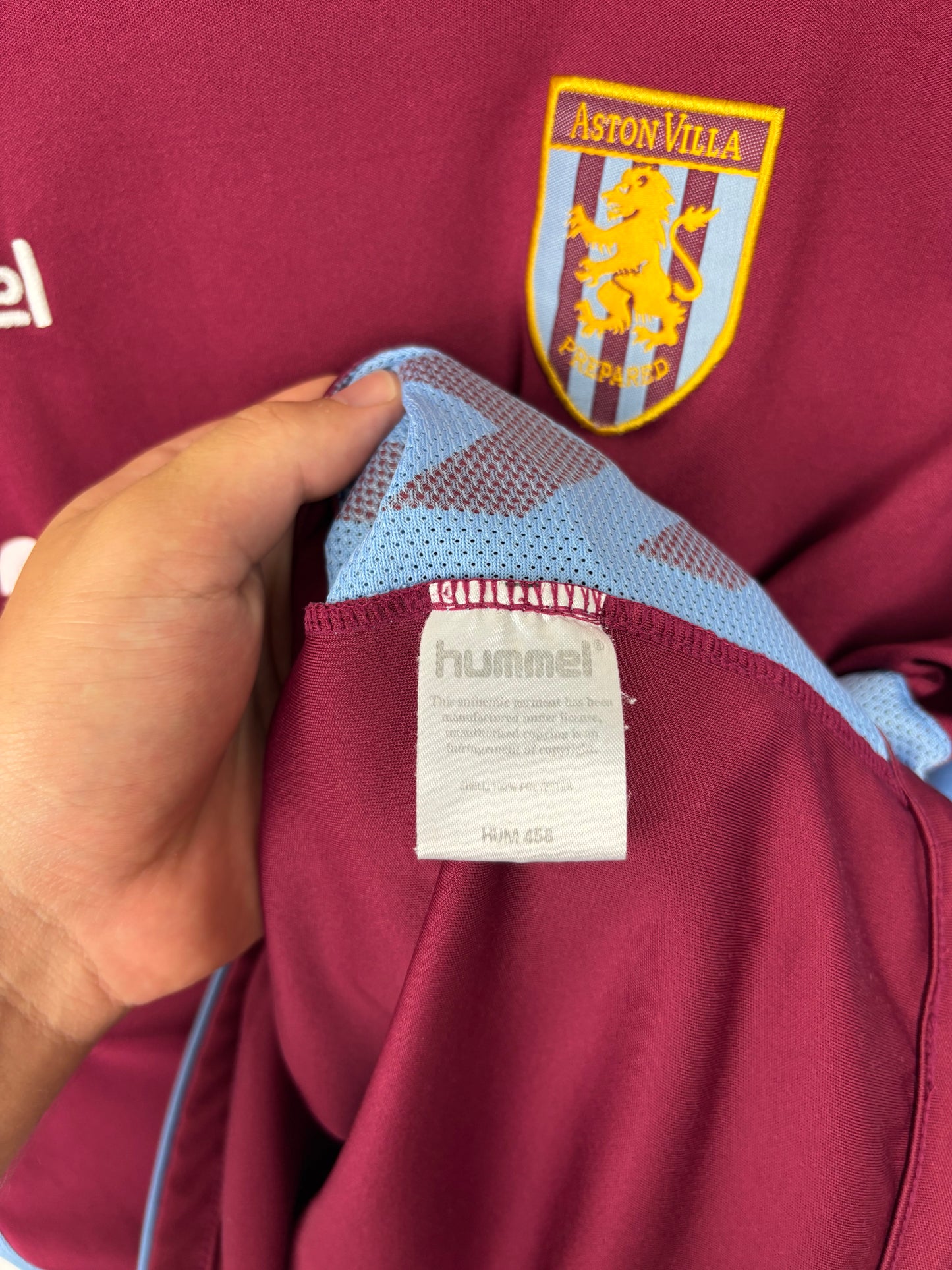 Hummel Maillot Domicile Aston Villa 2006-2007 - S