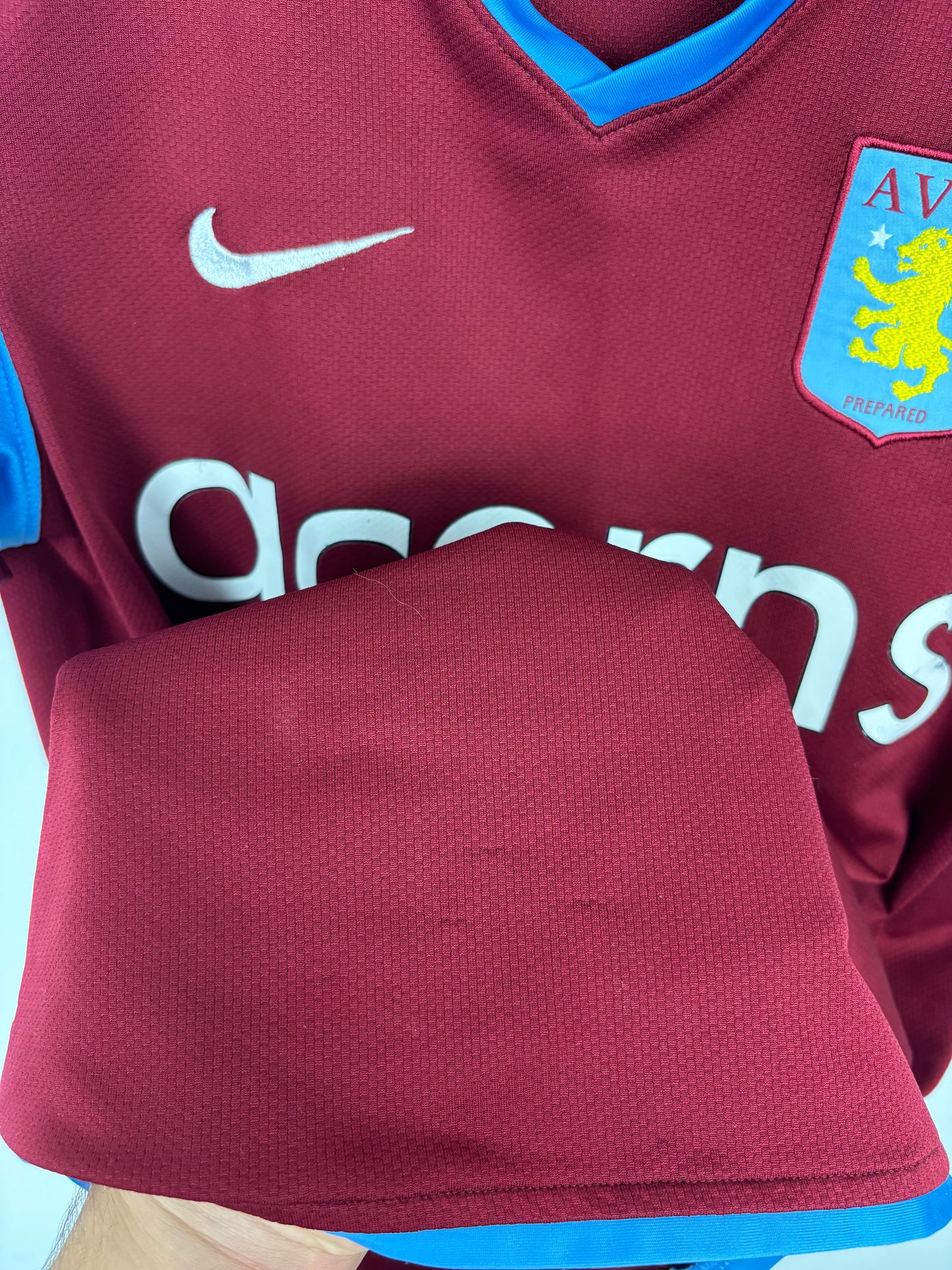 Nike Maillot Aston Villa Domicile 2008 - S