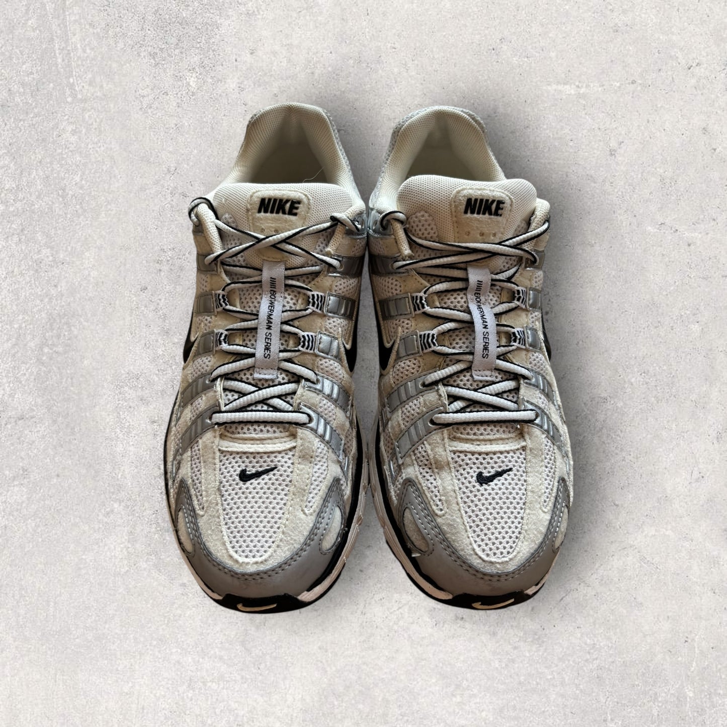 Nike P-6000 Coconut Milk Metallic Silver