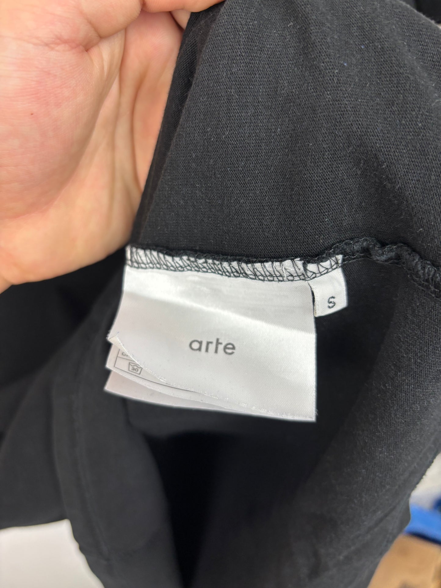 Arte Tee Shirt Noir - S