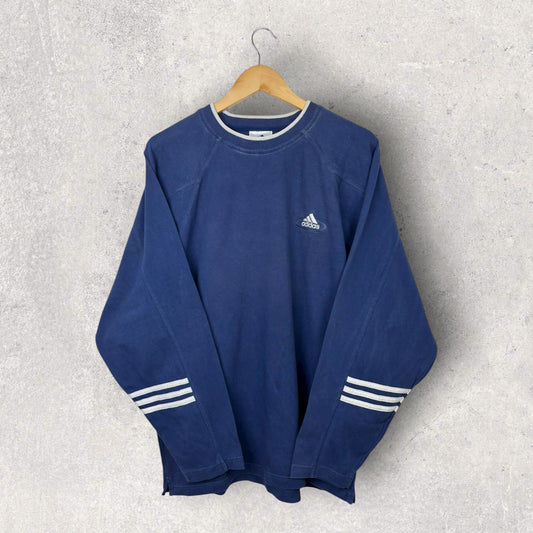 Adidas Crewneck Vintage Bleu Marine - M