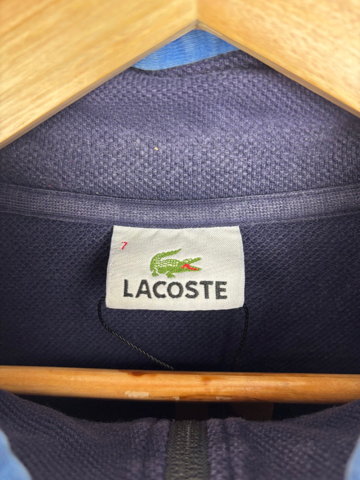 Lacoste Half Zip Bleu Marine - XL