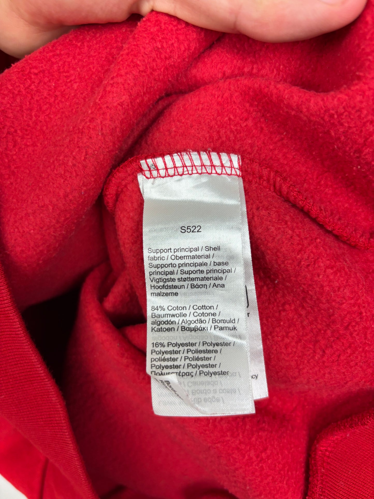 Lacoste Veste Zip Rouge - M