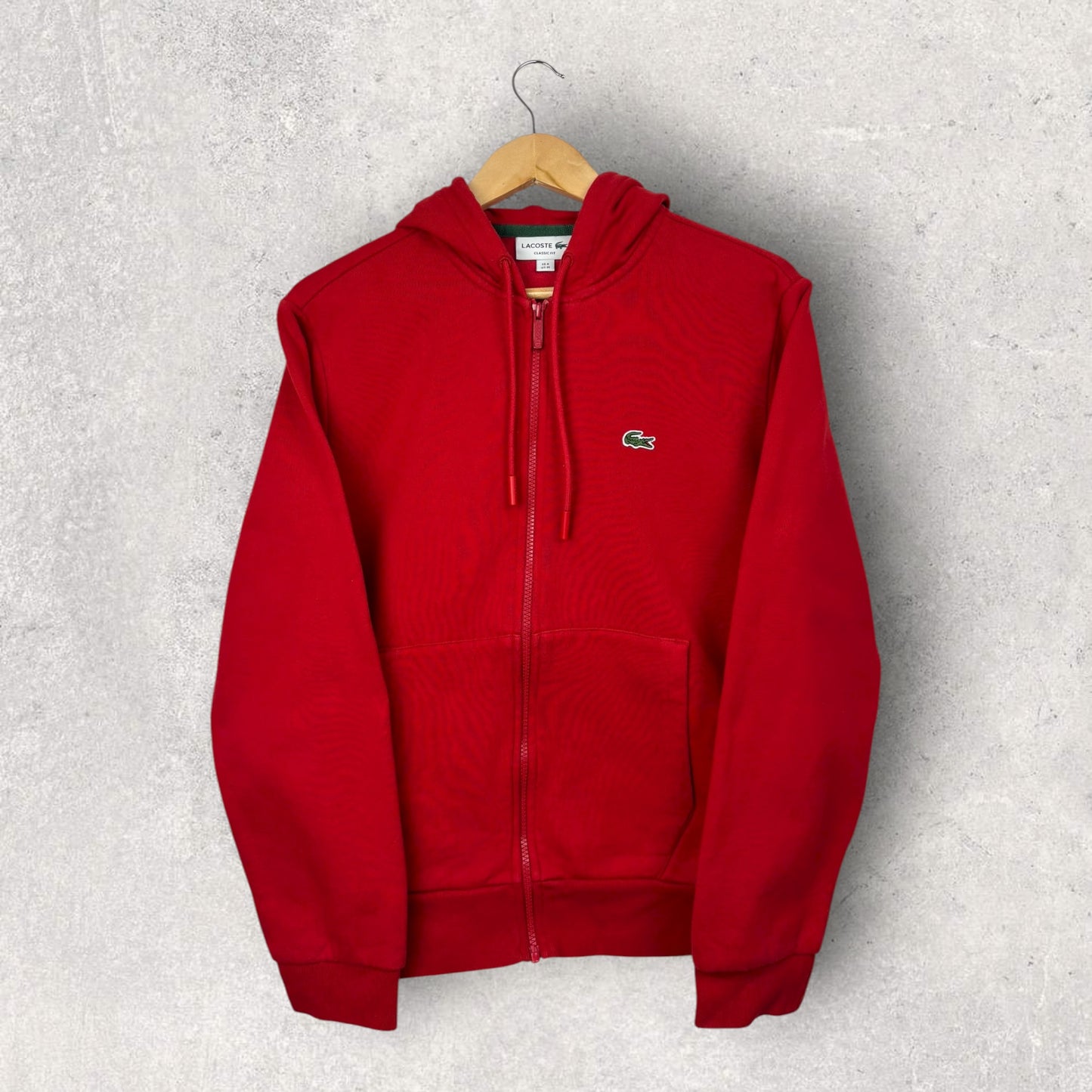 Lacoste Veste Zip Rouge - M