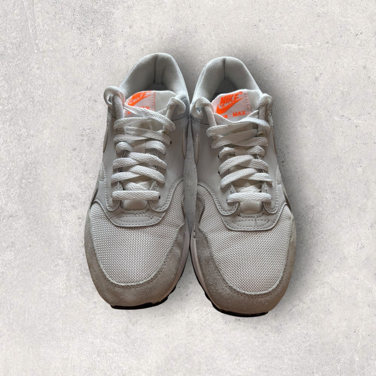 Nike Air Max 1 Orange Platinum Pure (Taille 42)