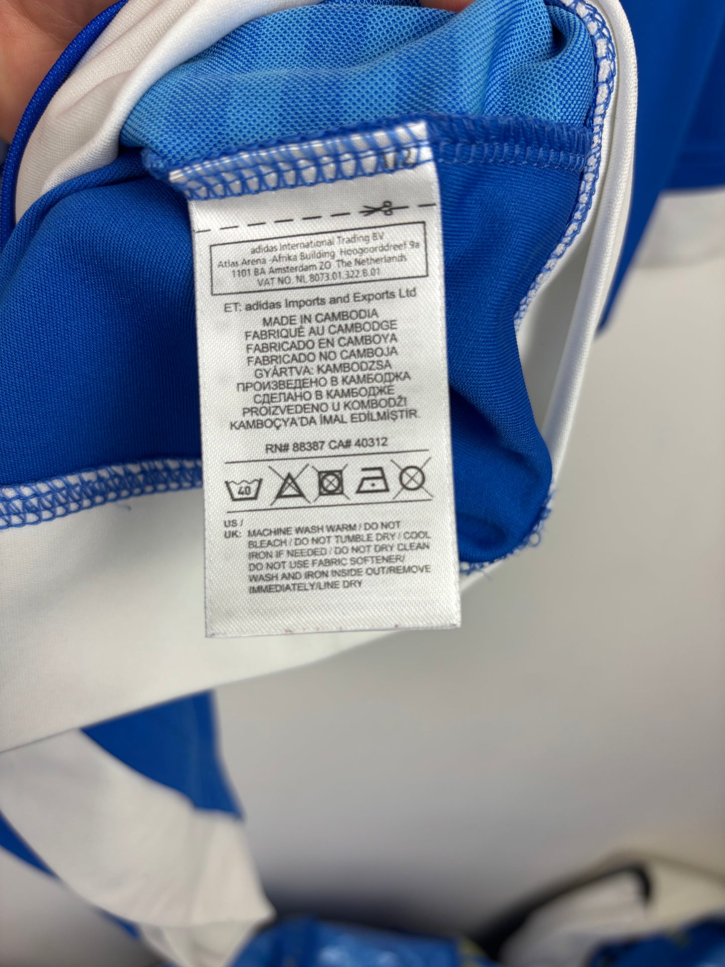 Adidas Maillot Olympique de Marseille 2015 Bleu - S