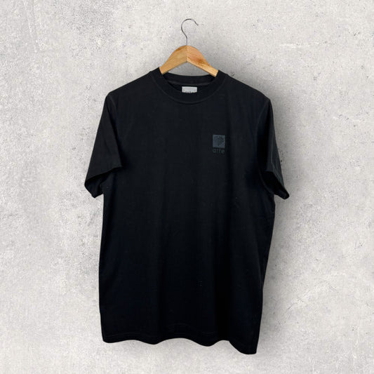 Arte Tee Shirt Noir Logo Brodé - L