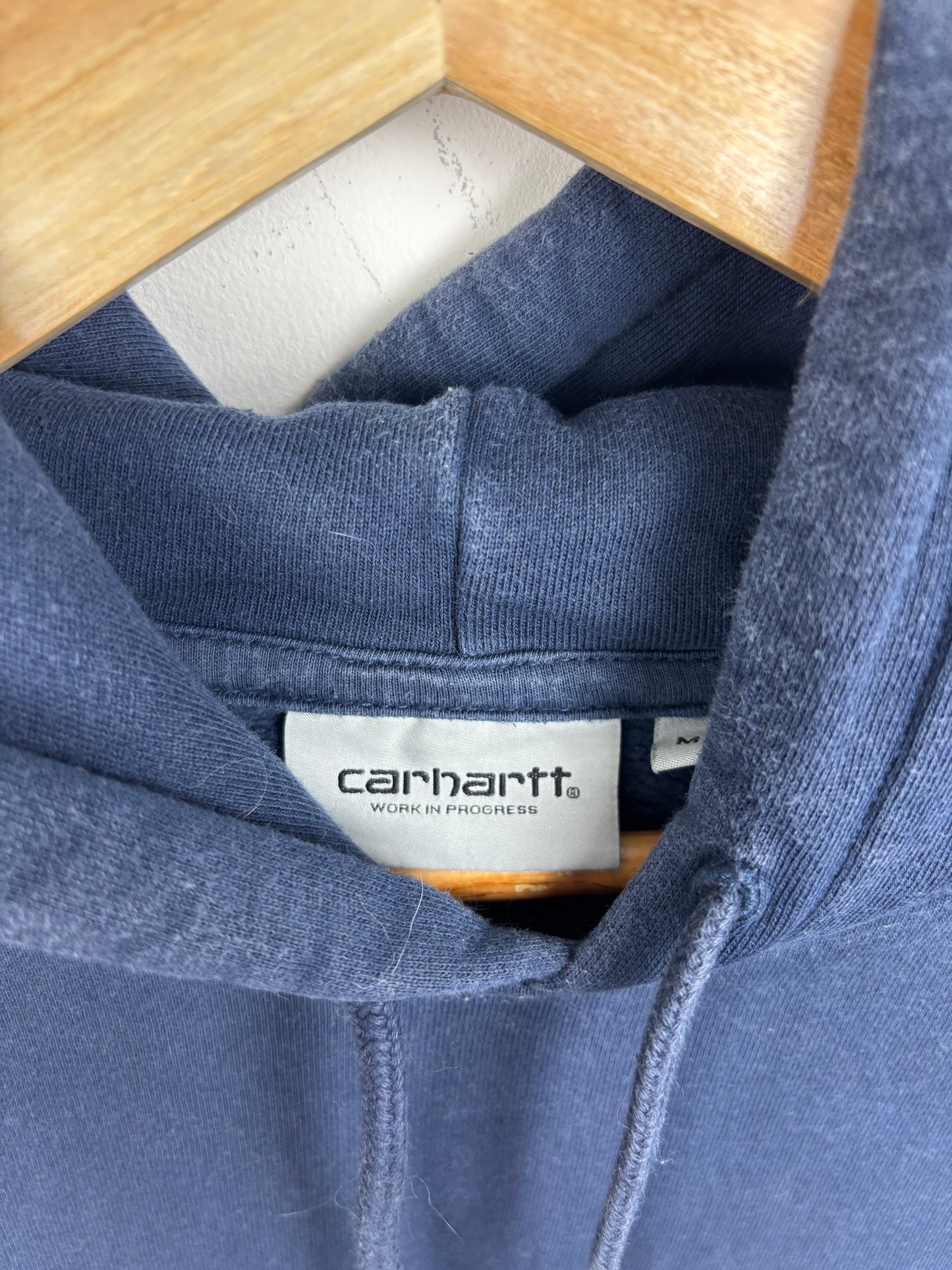 Carhartt Sweat à Capuche Bleu Marine - M