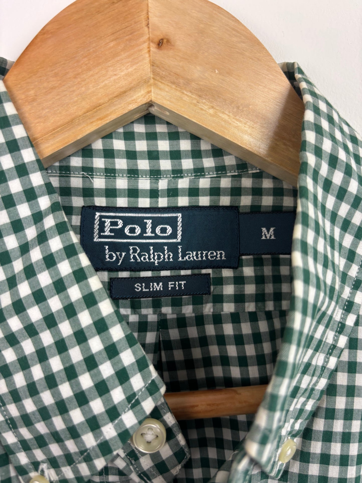 Ralph Lauren Chemise à carreaux Blanc Vert - M