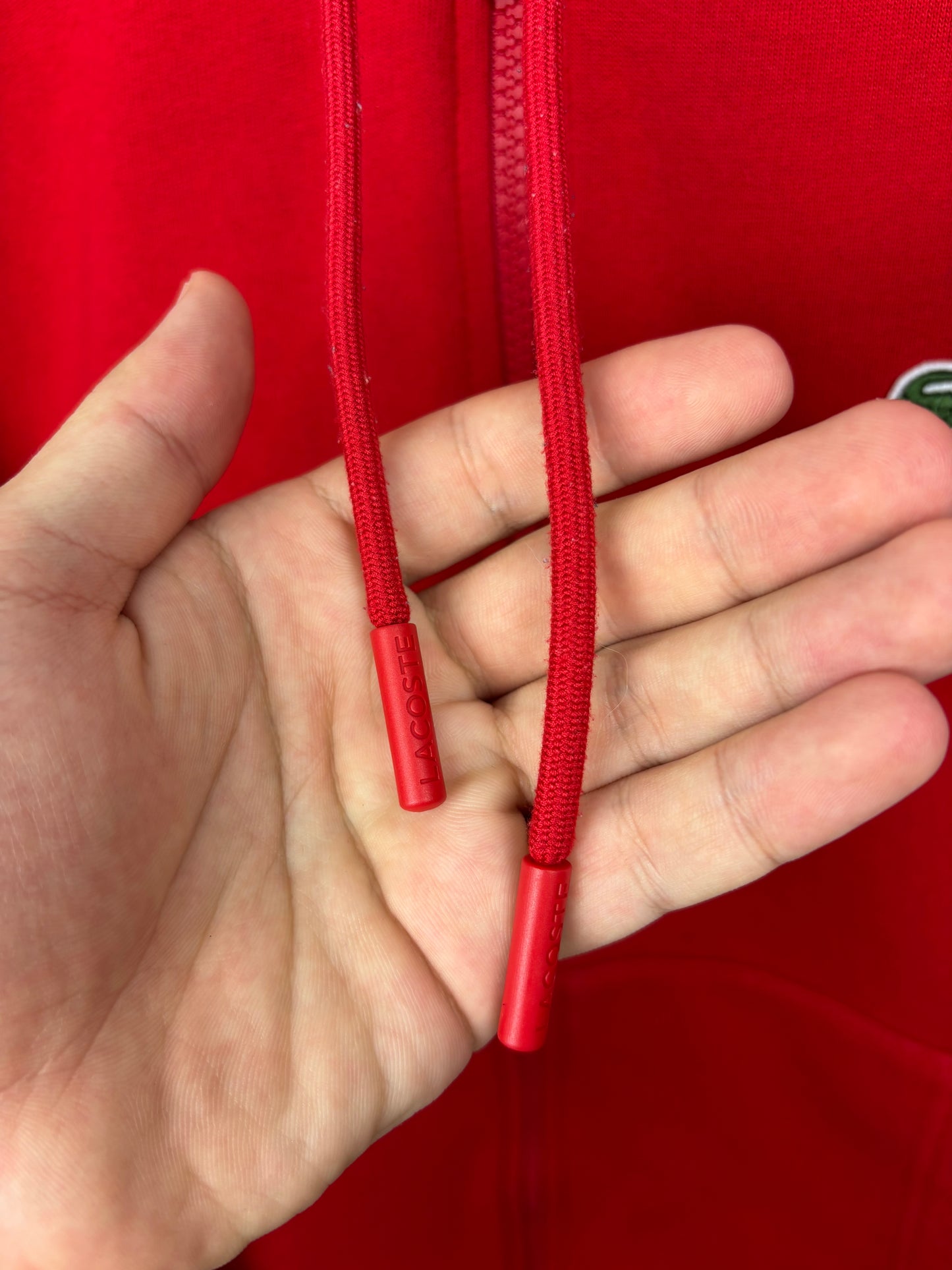 Lacoste Veste Zip Rouge - M