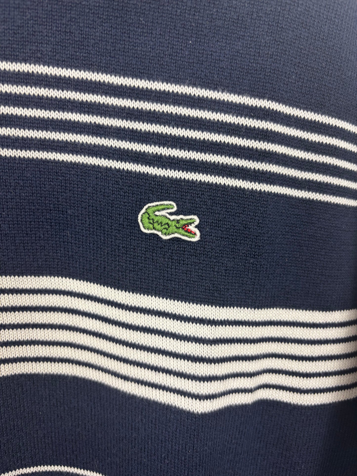 Lacoste Pull Marinière - M