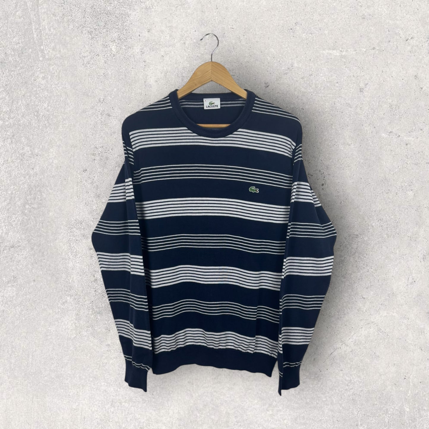 Lacoste Pull Marinière - M