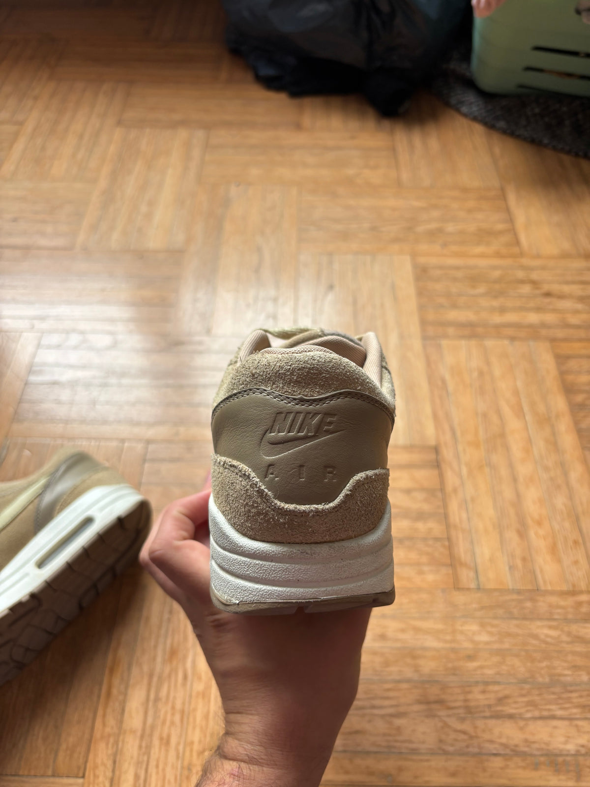 Nike Air Max 1 Beige Sable | Baskets Rétro Vintage - 39