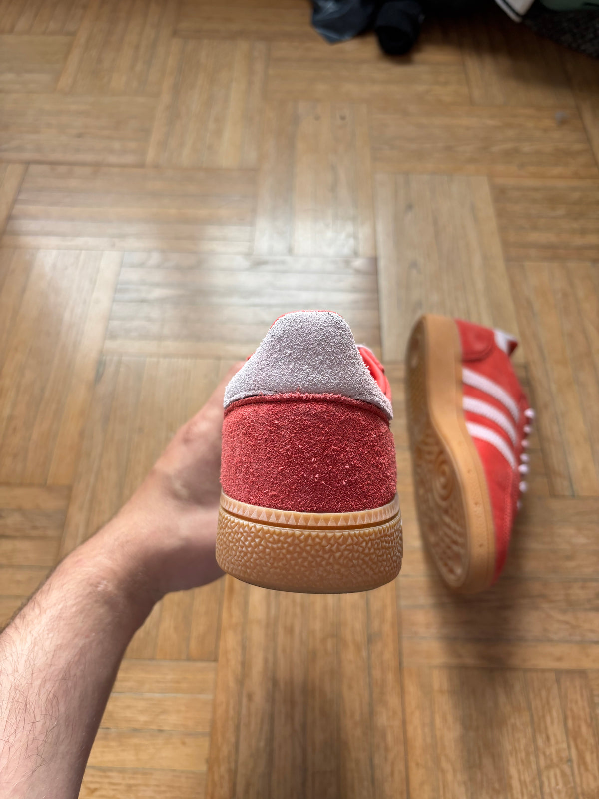 Adidas Handball Spezial Rouge Rose | Sneakers Vintage - 39