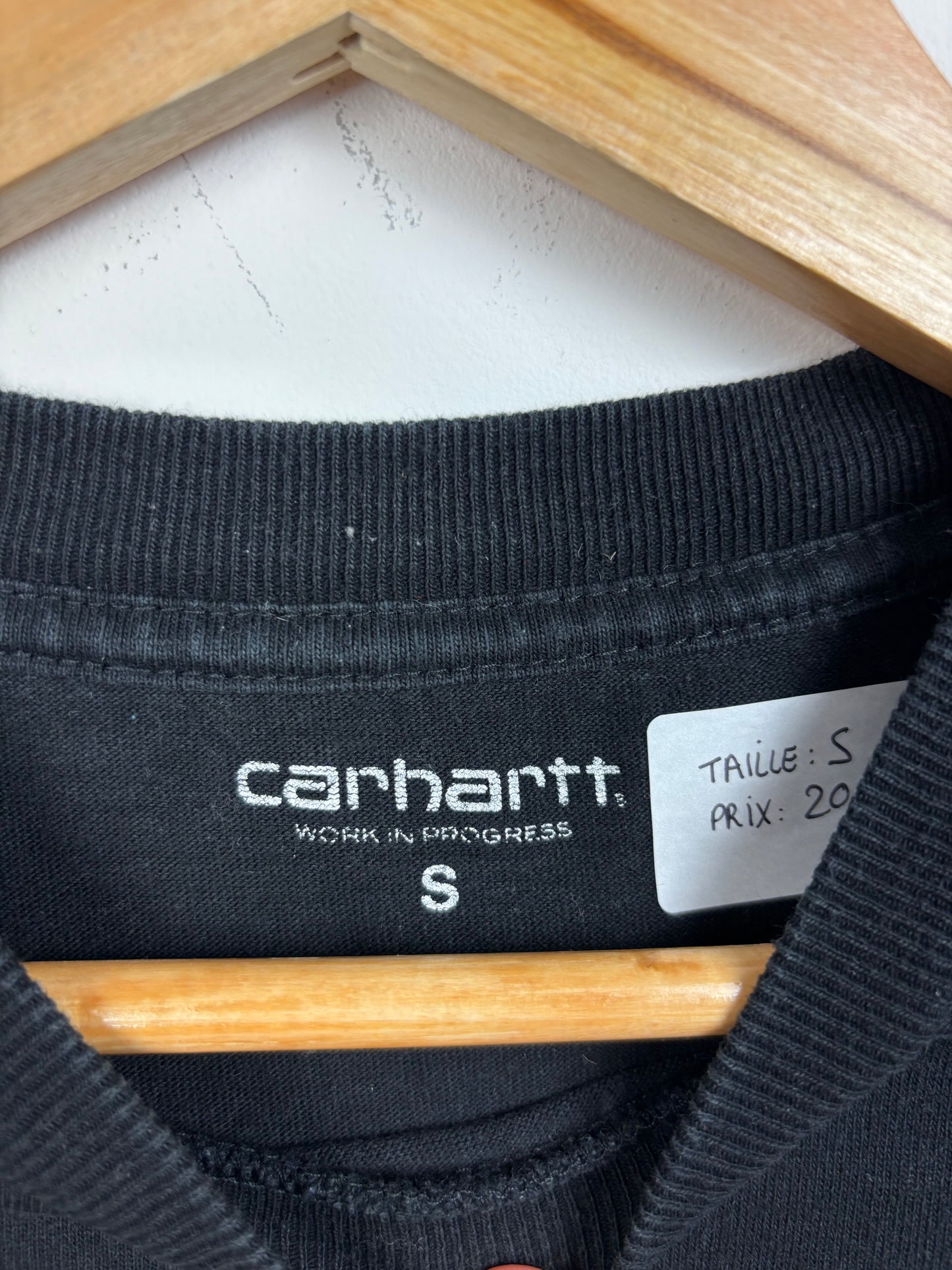 Carhartt Tee Shirt Gros Logo Dos - S