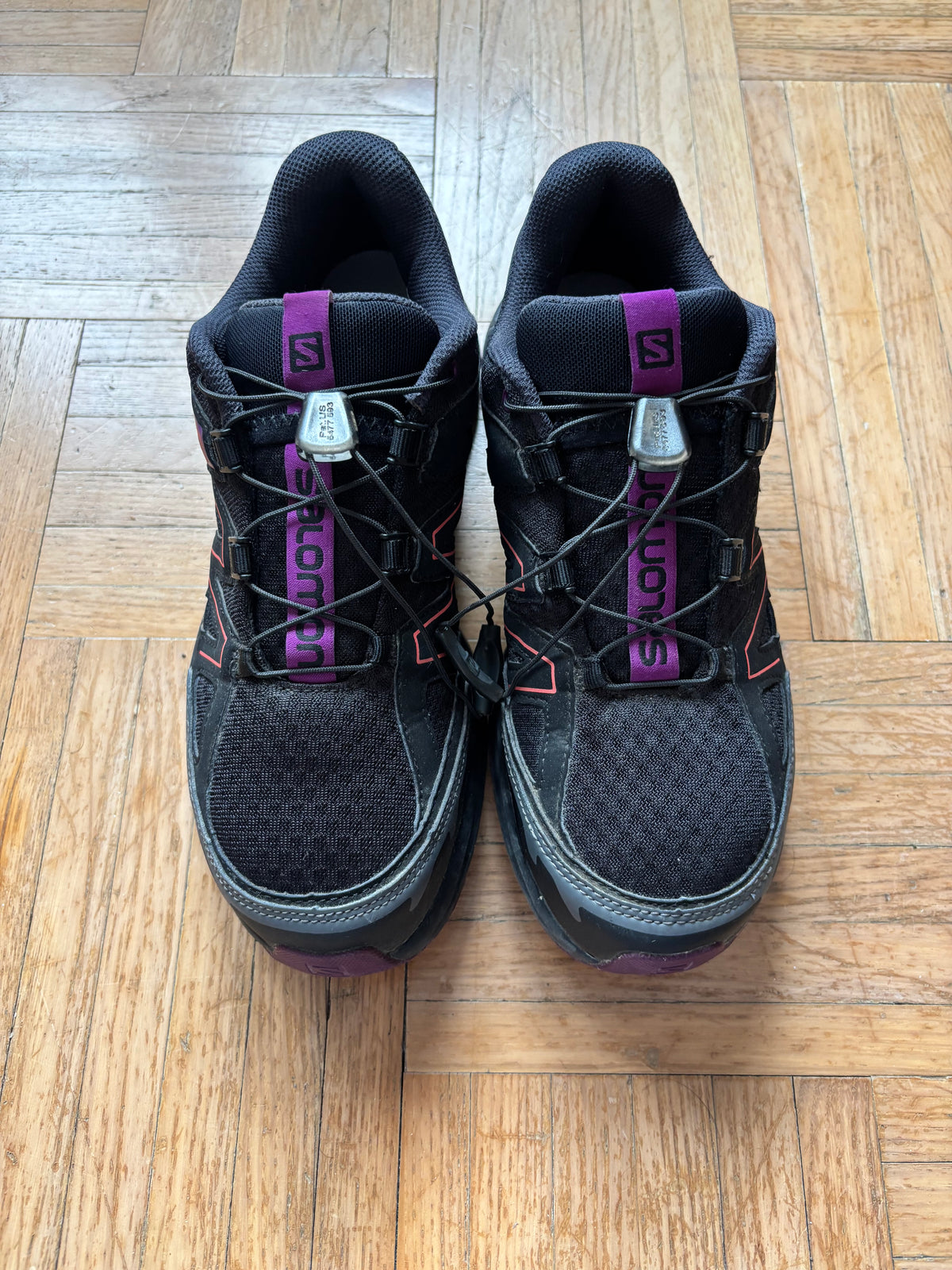 Salomon XT-Wings Noir Violet Rose | Chaussures Trail - 39