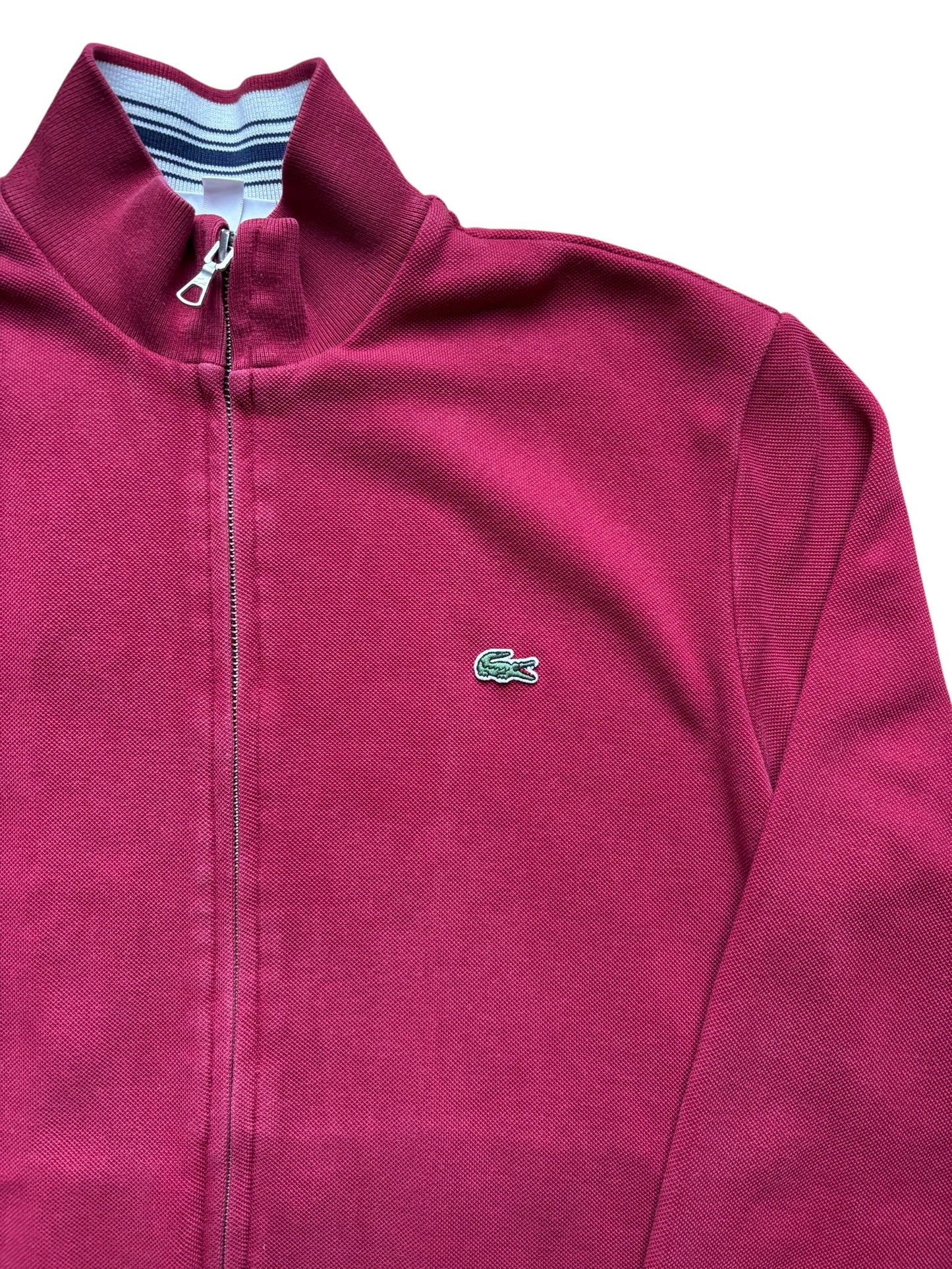 Veste full zip Lacoste Bordeaux - S