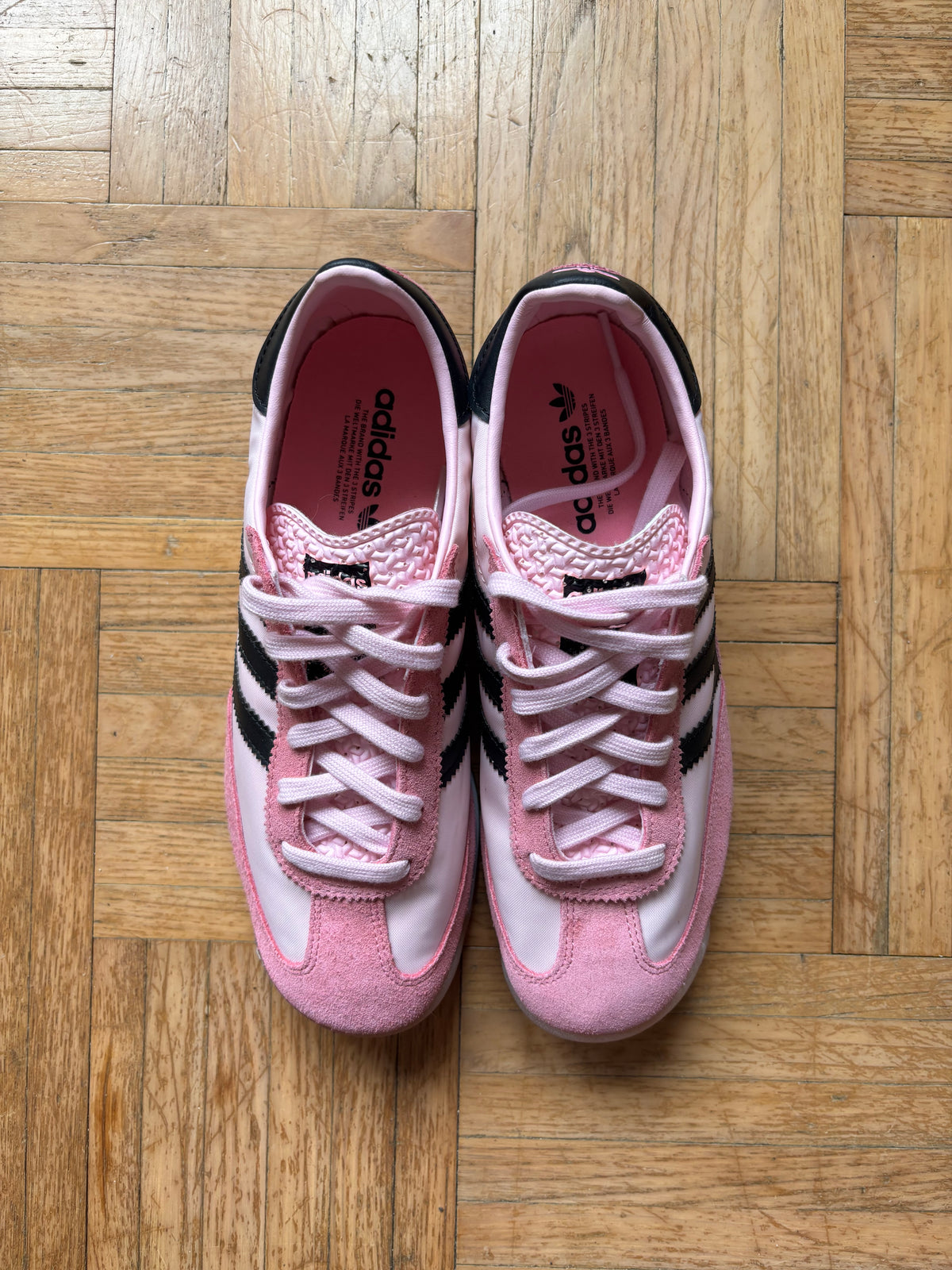 Adidas SL 72 Rose Noir | Baskets Rétro Vintage - 38.5