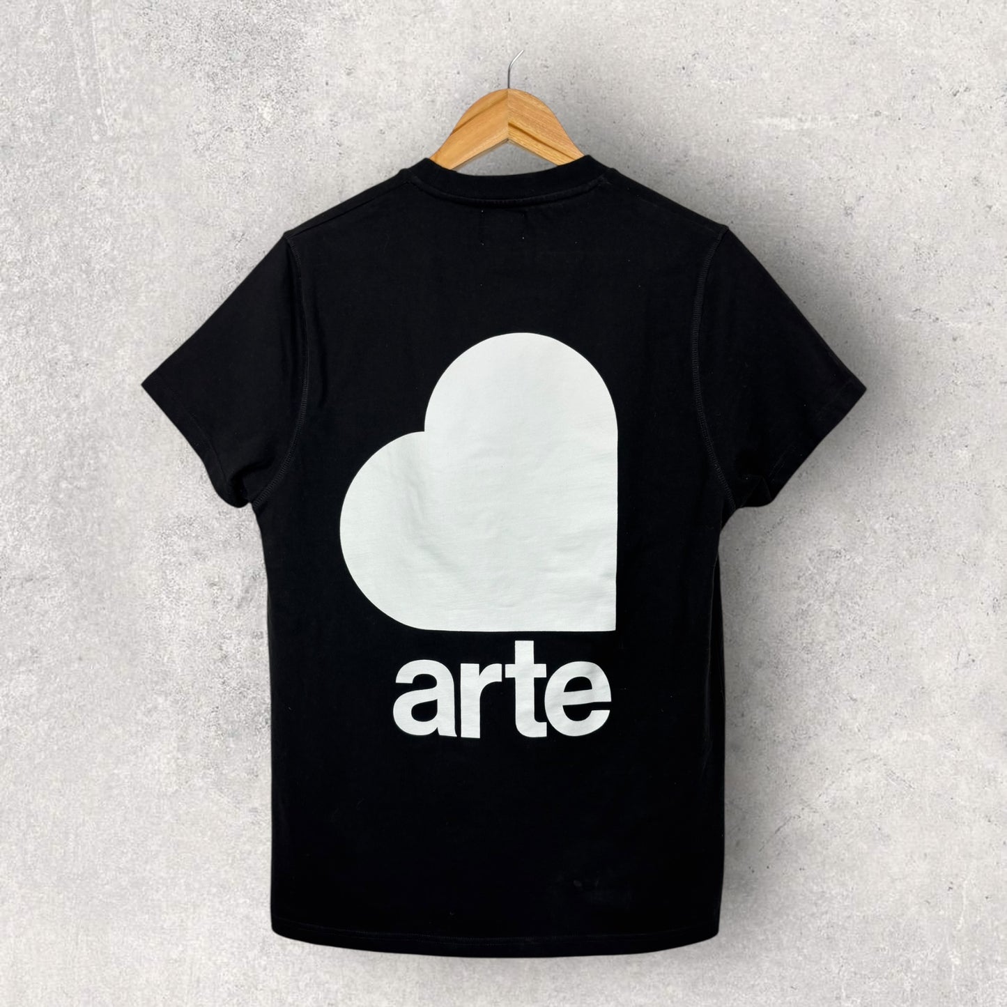 Arte Tee Shirt Noir Logo Dos - S