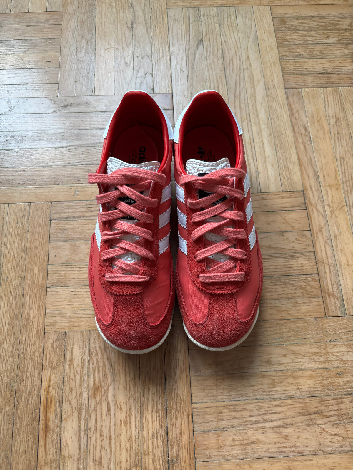 Adidas SL72 Rose Rouge Blanc | Sneakers Vintage - 36