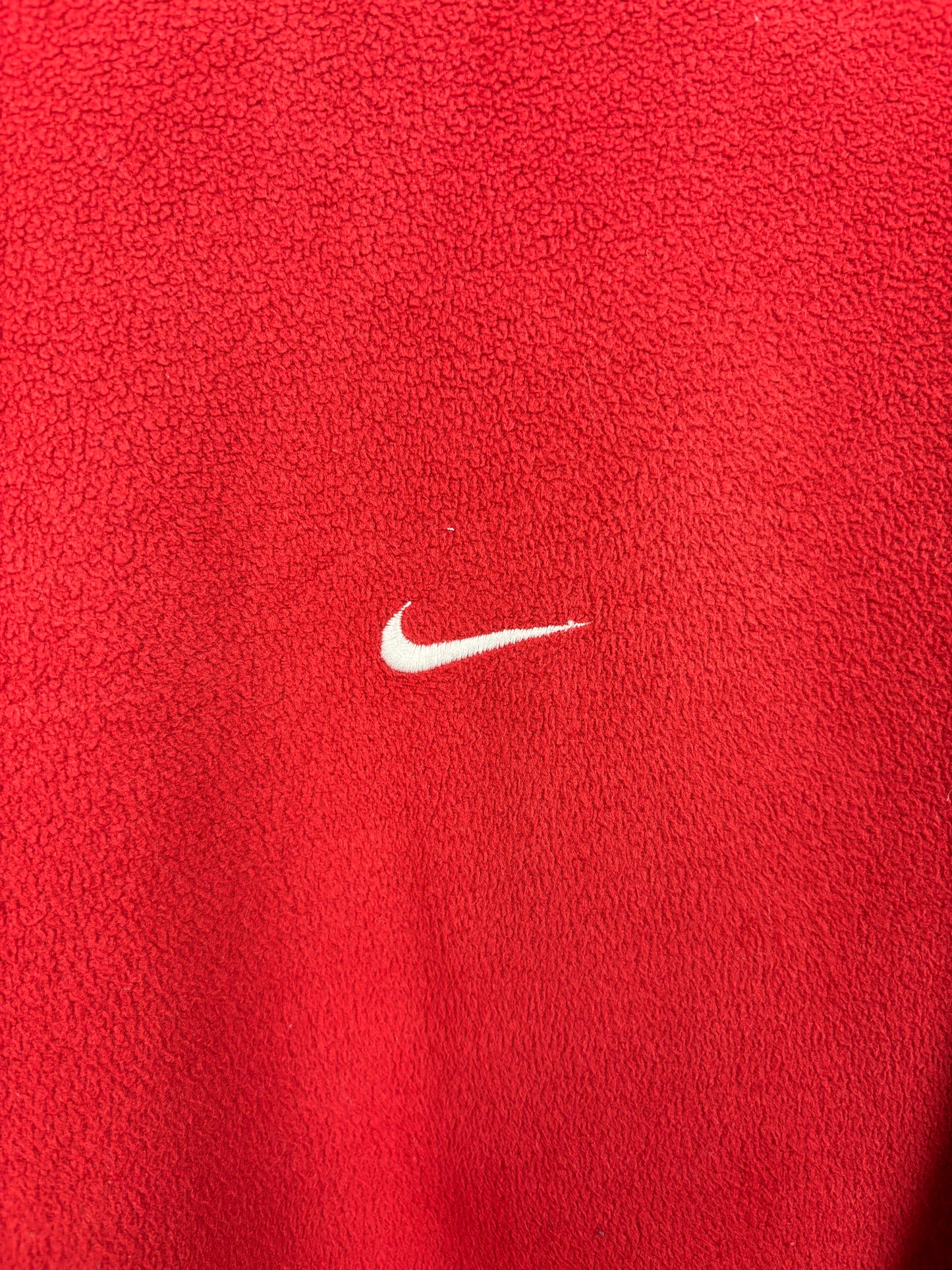 Nike Sweat Vintage Polaire Rouge - S