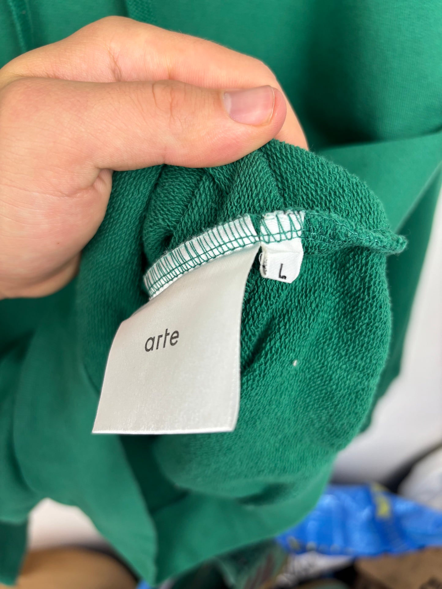Arte Sweat à Capuche Vert - L