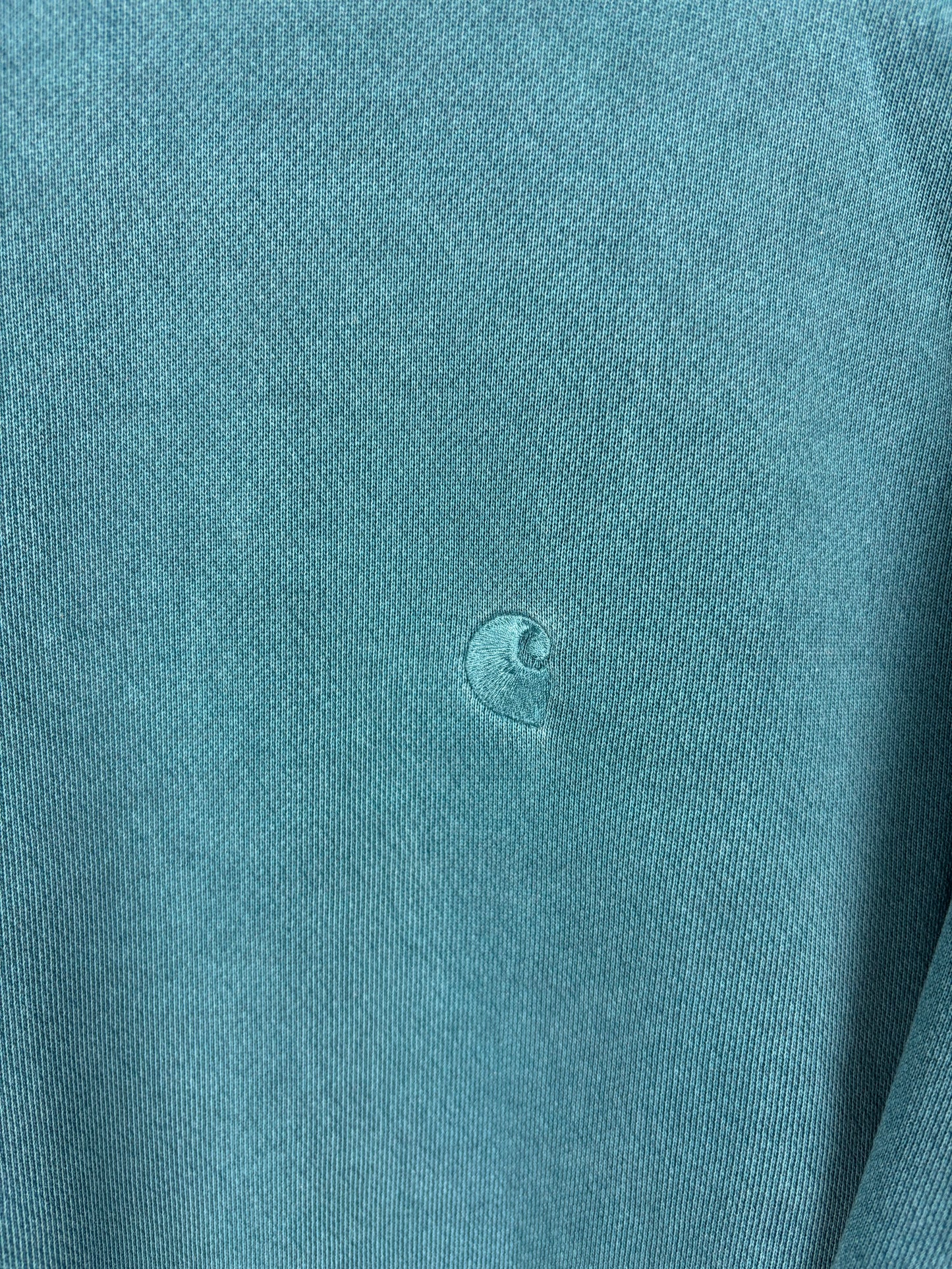 Carhartt Sweat Vert Logo Brodé Vert - M