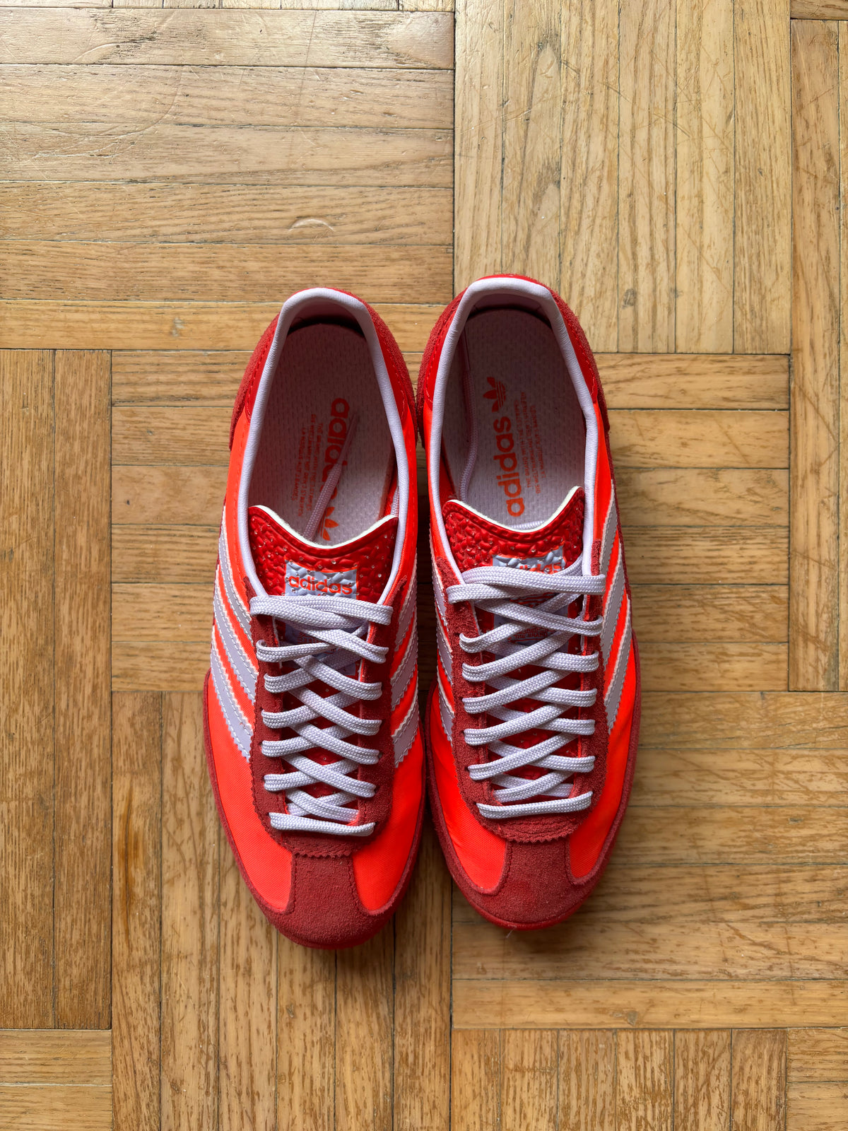 Adidas SL 72 Rouge Rose Fluo | Baskets Rétro Vintage - 36.5