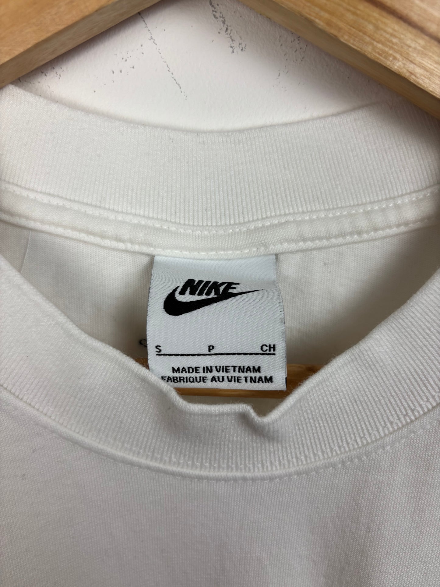 Nike Tee Shirt TN Blanc Gris Vert - S