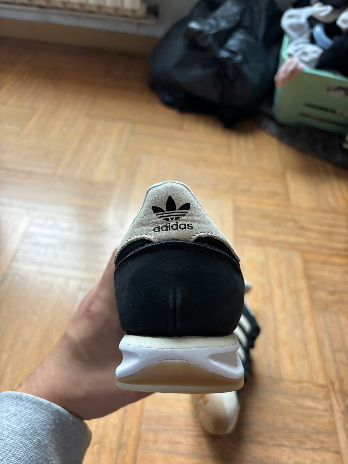 Adidas SL 72 OG Noir Beige | Baskets Rétro Vintage - 38 2/3