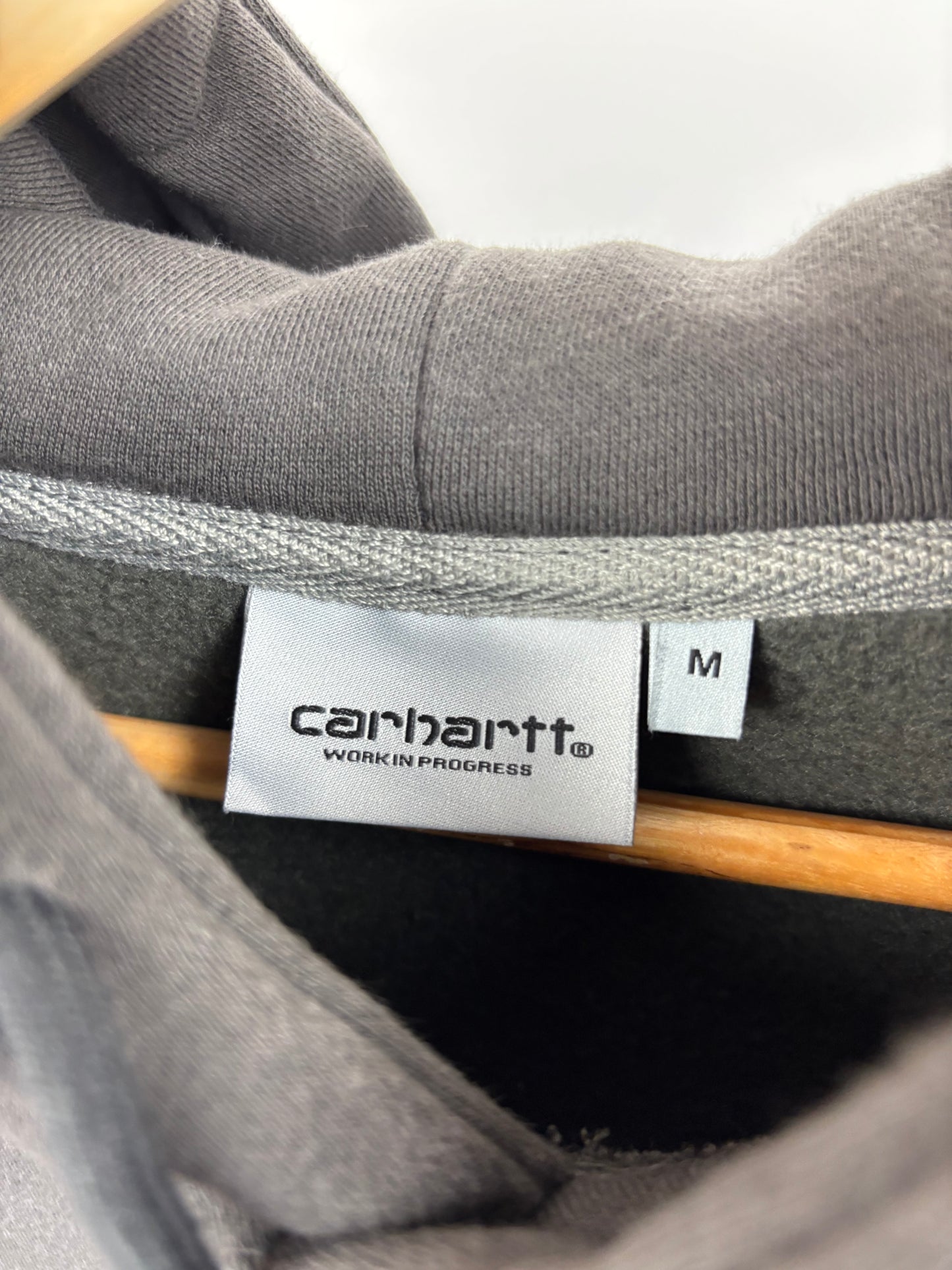Carhartt Sweat à capuche Marron Gris