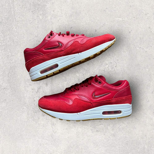 Nike Air Max 1 Premium Dark Red - (Taille 42,5)