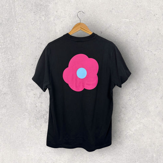 Arte Tee Shirt Noir Gros Logo Dos - M