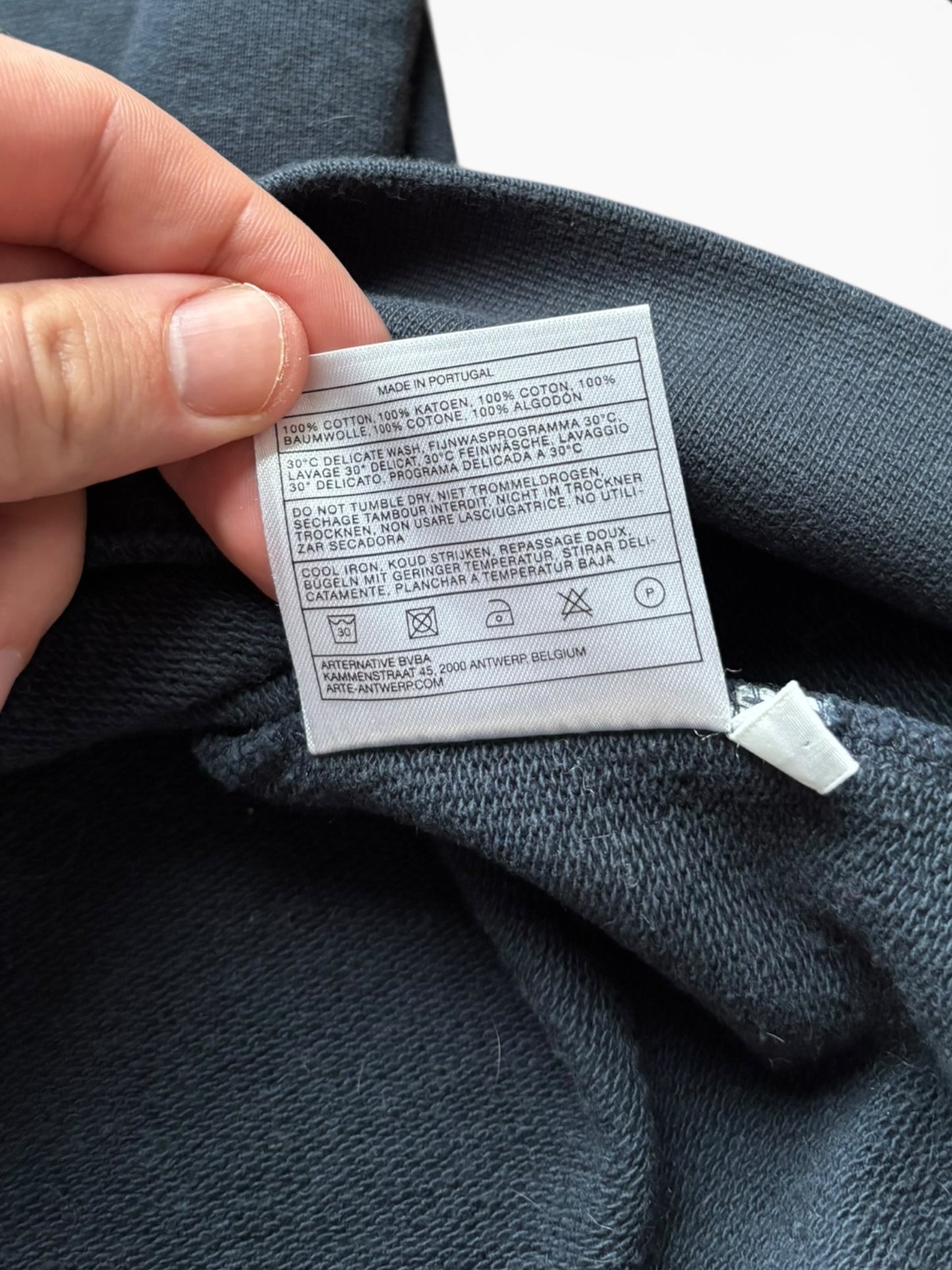 Sweat Arte Logo brodé bleu