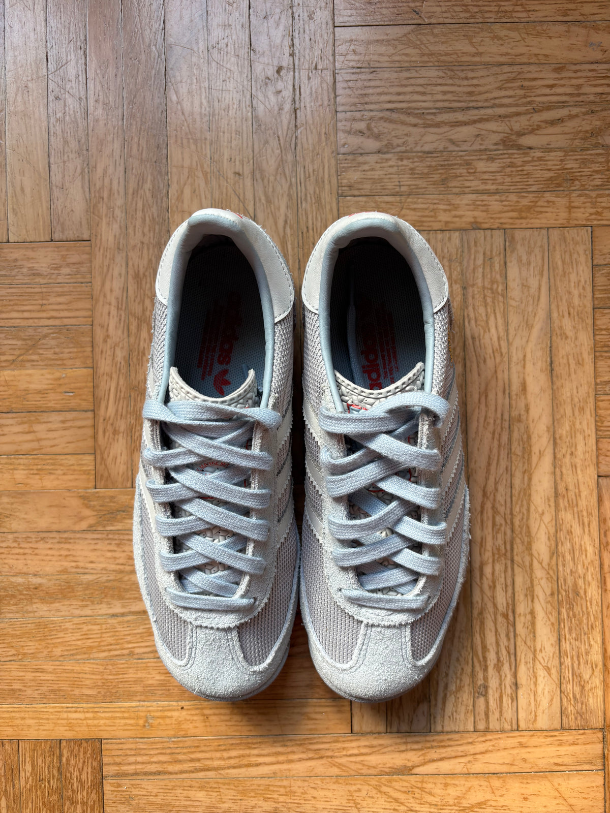 Adidas SL 72 Bleu Clair Blanc Rouge | Baskets Rétro