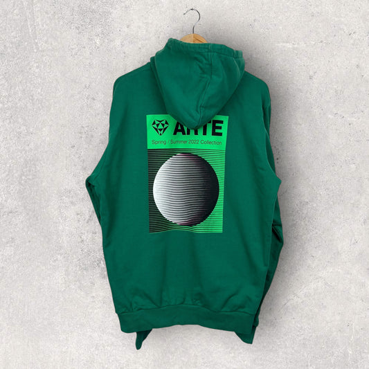 Arte Sweat à Capuche Vert - L