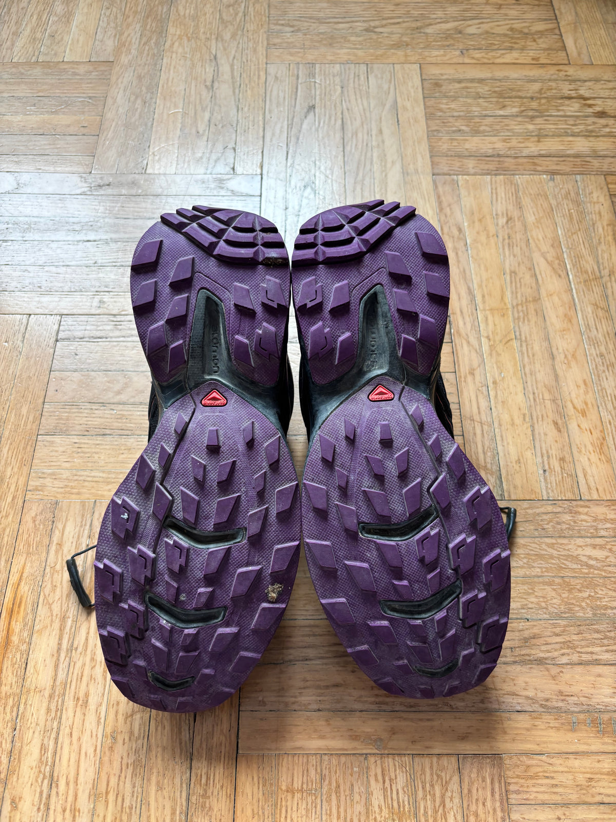 Salomon XT-Wings Noir Violet Rose | Chaussures Trail - 39