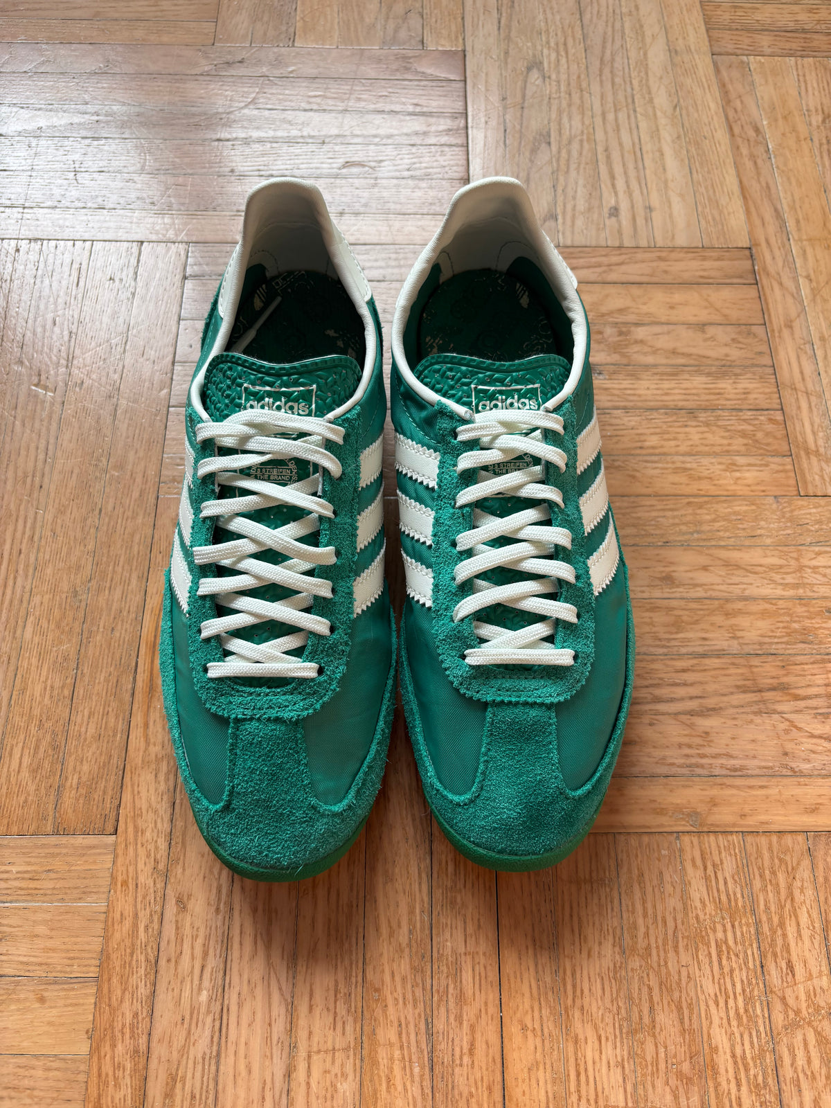Adidas SL 72 Vert Émeraude Blanc | Baskets Rétro - 38.5