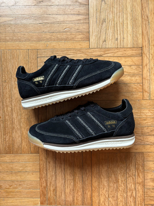 Adidas SL 72 Noir Suède | Baskets Rétro Vintage - 39