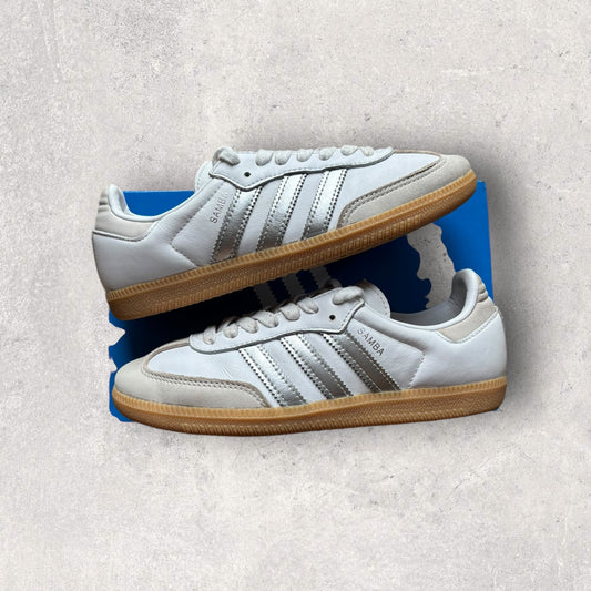 Adidas Samba Blanc Argenté - 36,5