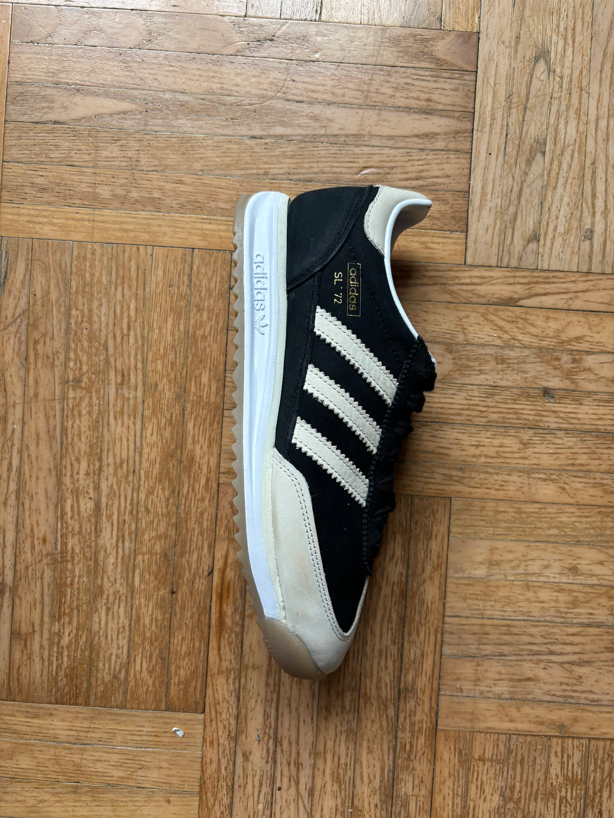Adidas SL 72 OG Noir Beige | Baskets Rétro Vintage - 38 2/3