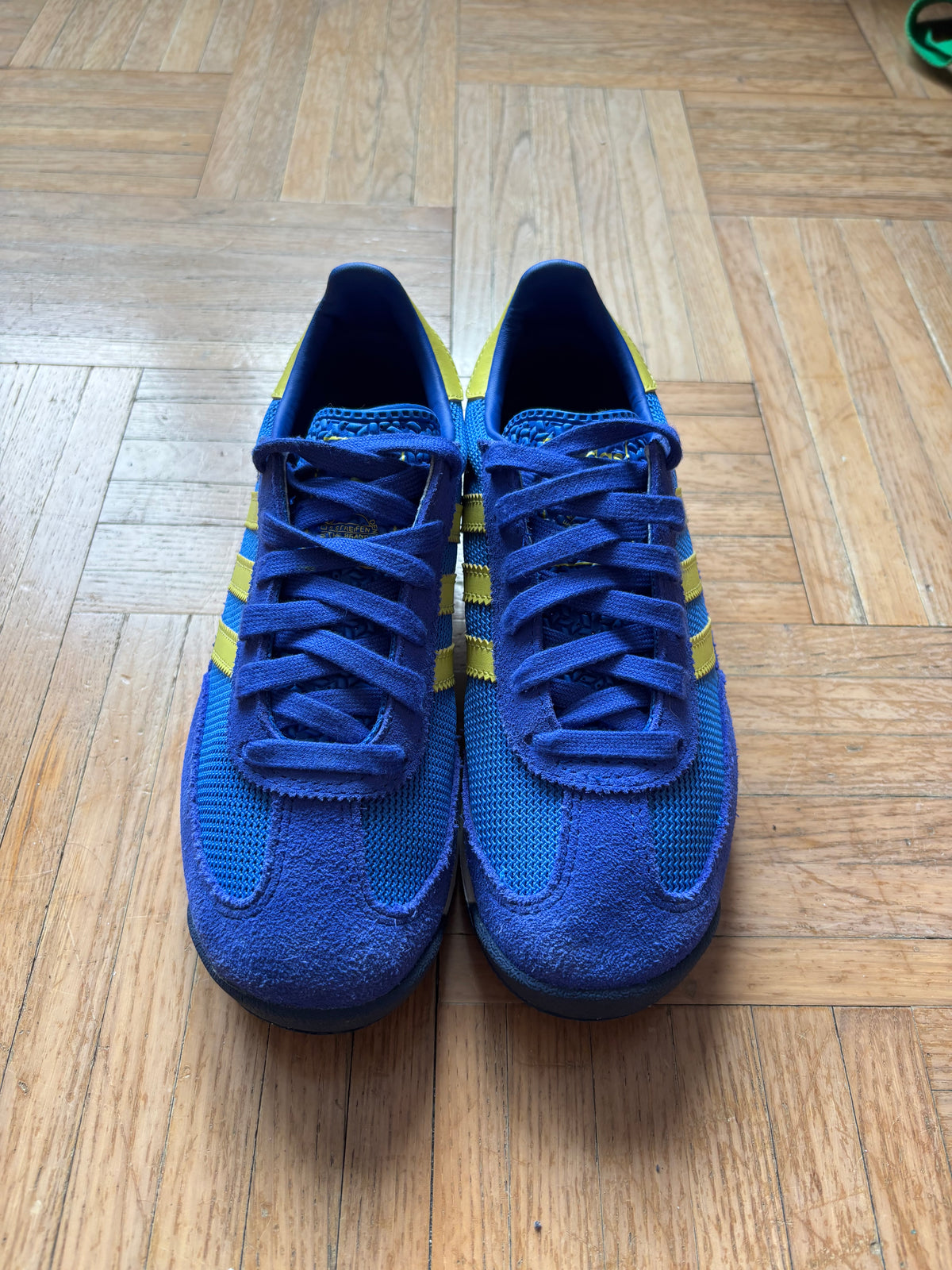 Adidas SL 72 Bleu Royal Jaune | Baskets Rétro Vintage - 36