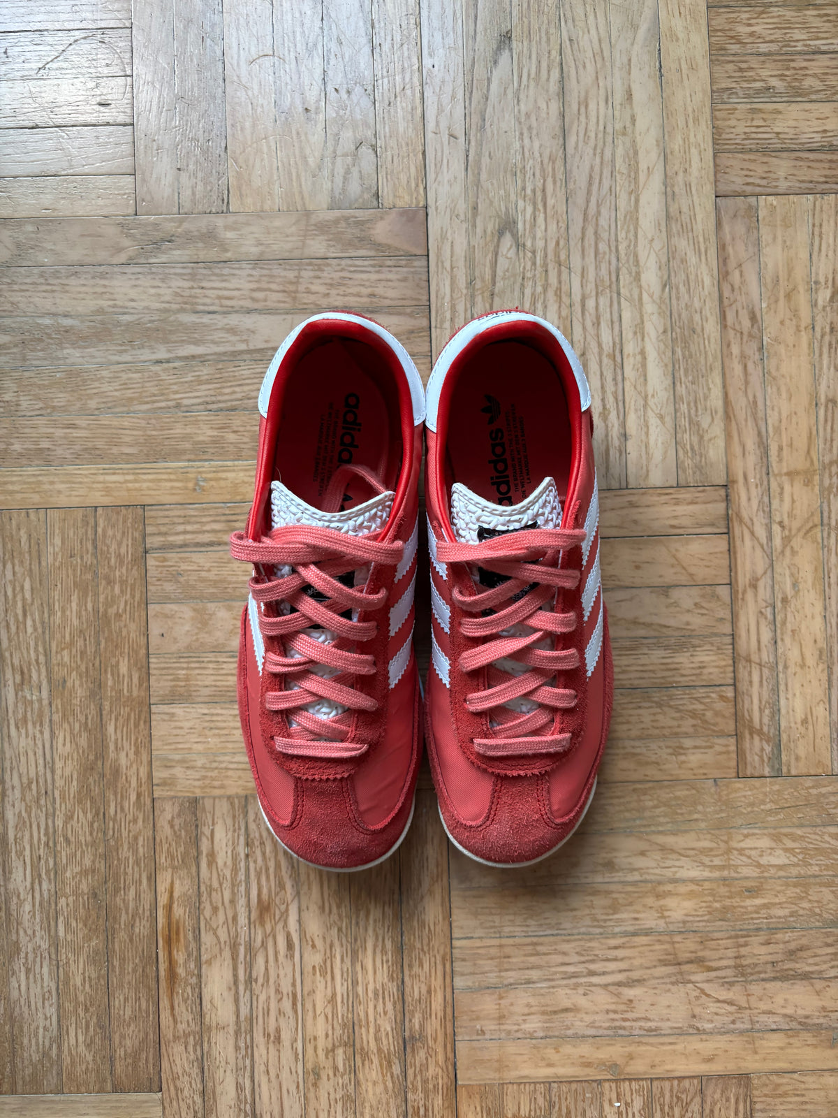 Adidas SL72 Rose Rouge Blanc | Sneakers Vintage - 36