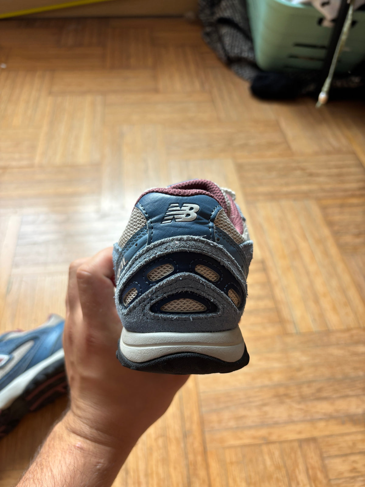 New Balance 204L Bleu Marine Bordeaux | Sneakers Vintage - 37