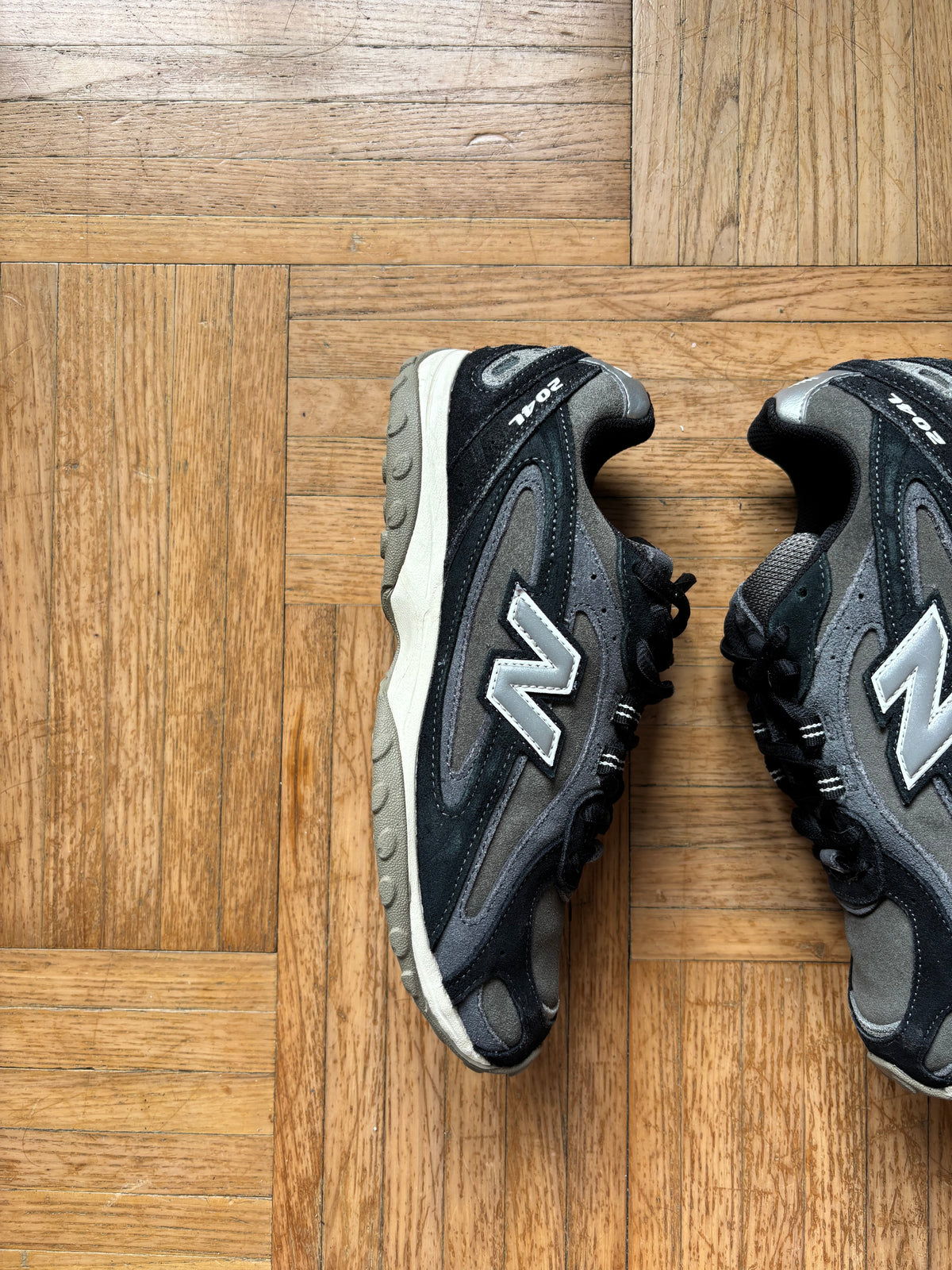 New Balance 204L Gris Noir | Sneakers Vintage - 39.5